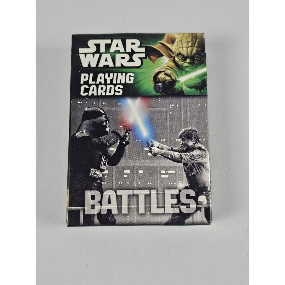 Star Wars Battles Illustrated Deck Playing Cards SEALED Deck